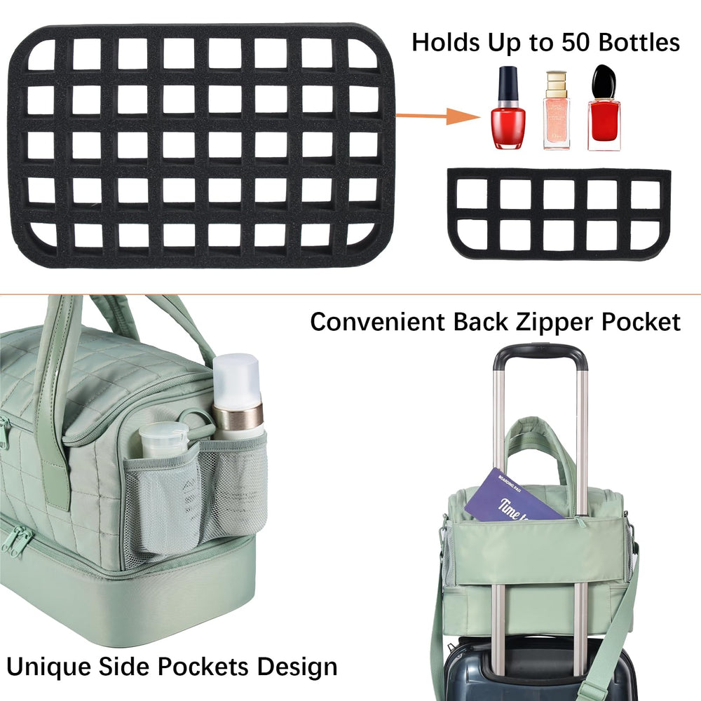 GR69N étui-vernis-ongles et lampe intégrée, transport sûr et pratique.