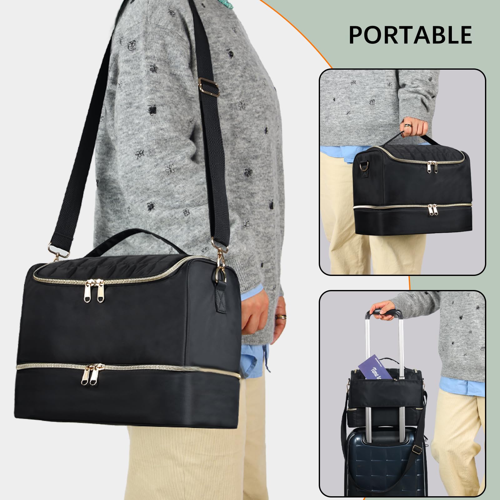 GR69N poches arrière zippées rangement outils et accessoires.