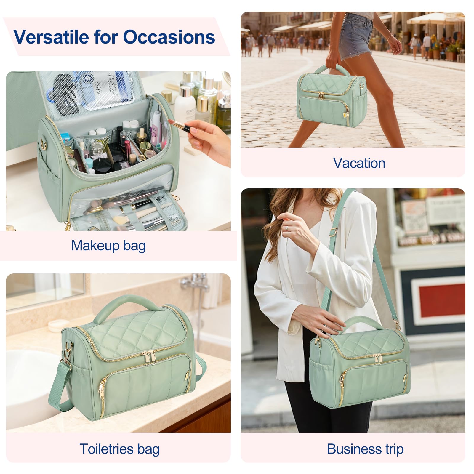 GR69N sac polyvalent comme trousse beauté ou organisateur voyage.