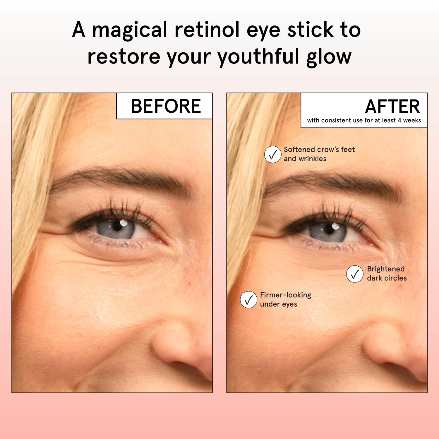 Grace & Stella bâton yeux application précise sous les yeux