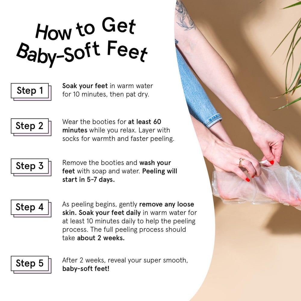 Grace & Stella masque-pieds-peel: 17 extraits végétaux, formule naturelle.