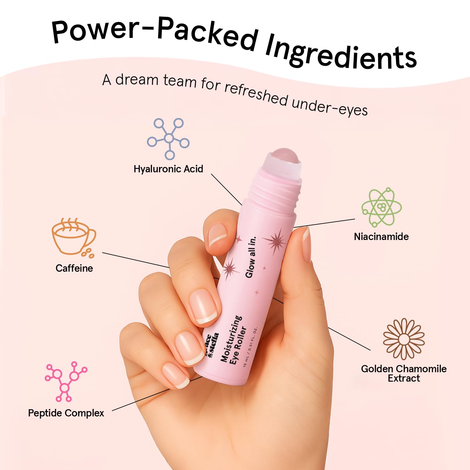 Grace & Stella niacinamide yeux apporte un éclat subtil.