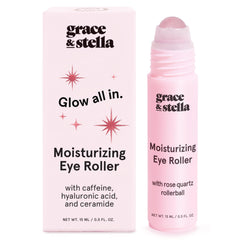 Grace & Stella rouleau quartz rose pour un regard frais et rafraîchi.
