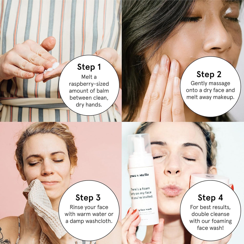 Grace & Stella démaquillage efficace sur mascara et maquillage résistant à l'eau