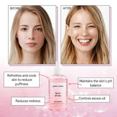 Grace & Stella eau-rose-visage-rose-hydrolat-closeup : hydrolat de rose pour tonifier et adoucir la peau.