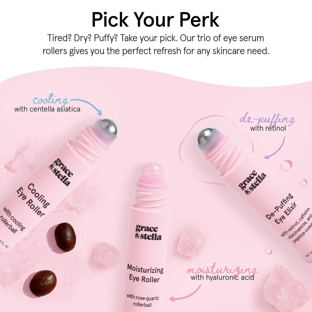 Grace & Stella hydratation yeux retinol hyaluronique pour une peau lisse