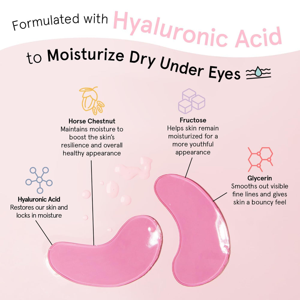 Grace & Stella masque yeux gel frais – effet rafraîchissant dès la pose