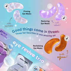 Masques yeux en gel hydratant Grace & Stella pour la zone délicate.