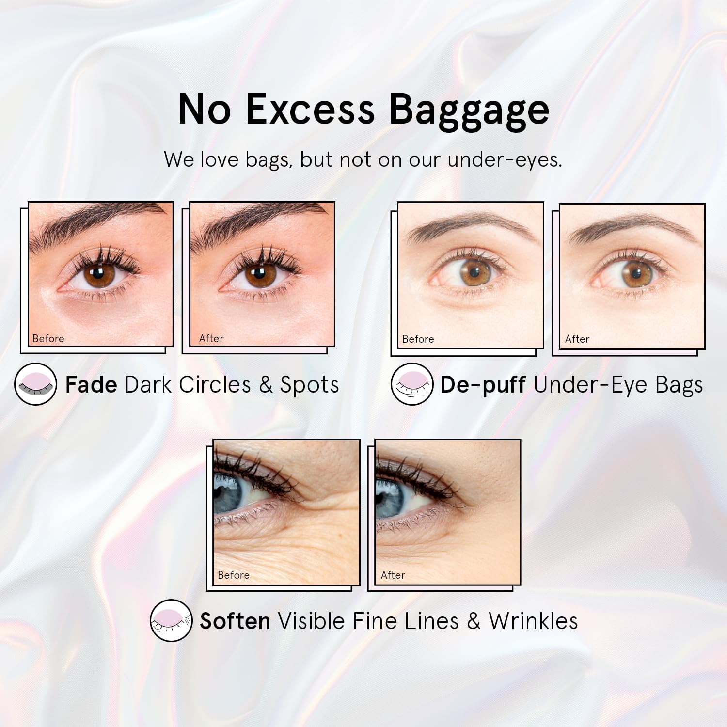 Grace & Stella masques-yeux lueur naturelle : regard lumineux avec subtile brillance