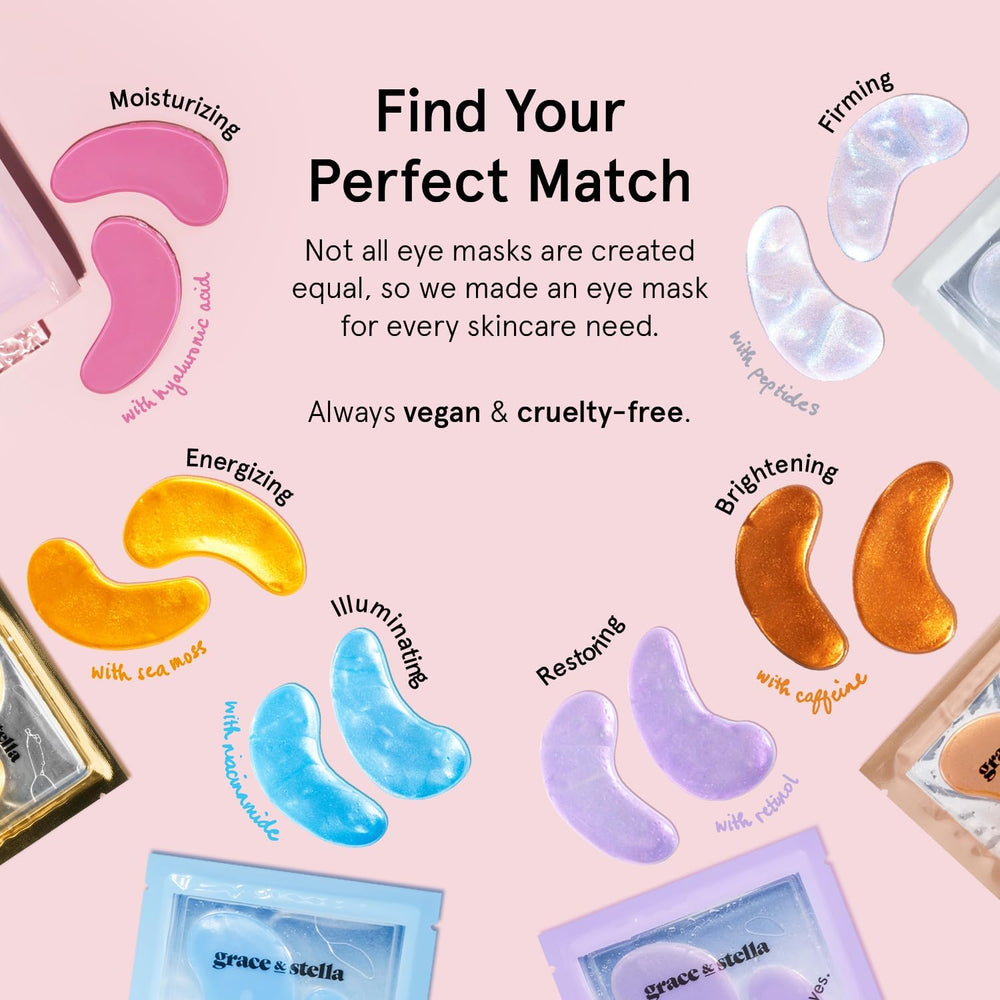 Grace & Stella masques-yeux rituel quotidien : intégré facilement à votre routine beauté