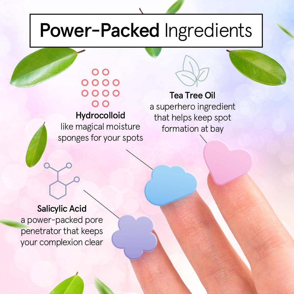 Grace & Stella patch hydrocolloïde, absorption fluide locale pour la gestion des boutons.