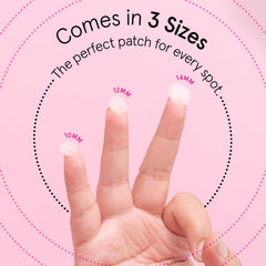 Grace & Stella patch hydrocolloïde 10mm, ajustement précis sur la zone