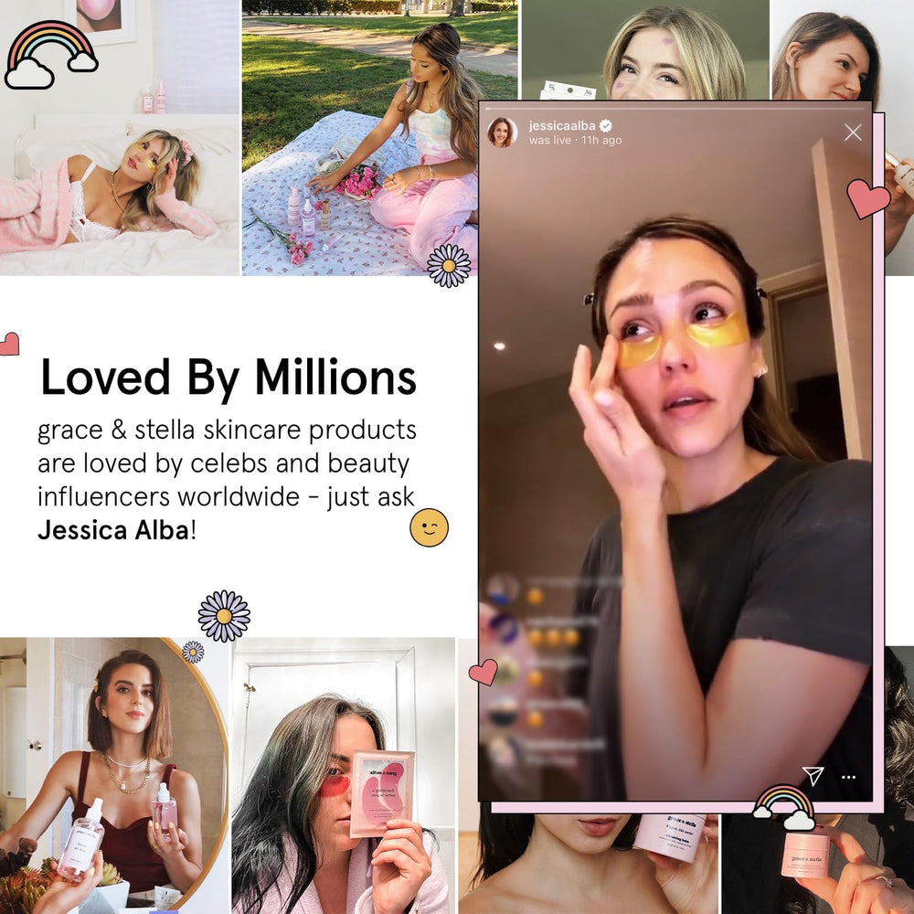 Rituel beauté quotidien Grace & Stella pour un regard éveillé