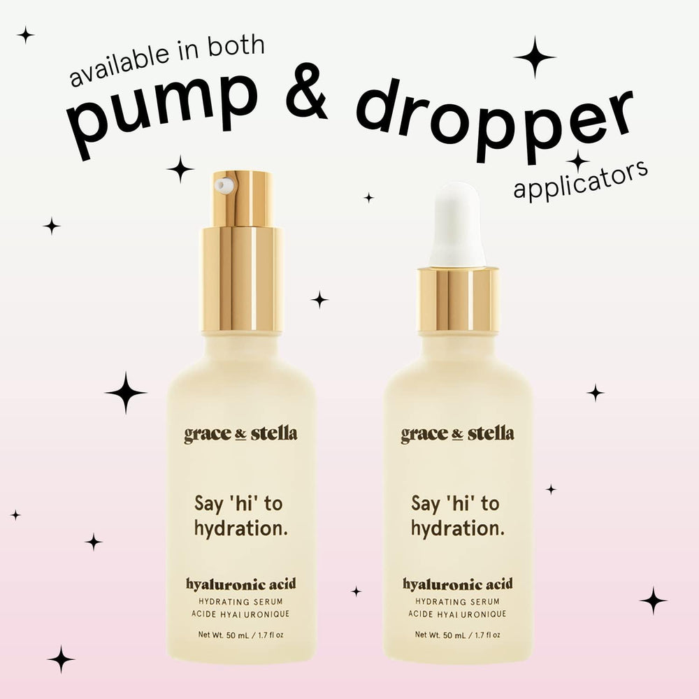 Cadeau idéal pour routine beauté avec Grace & Stella Sérum Hyaluronique.