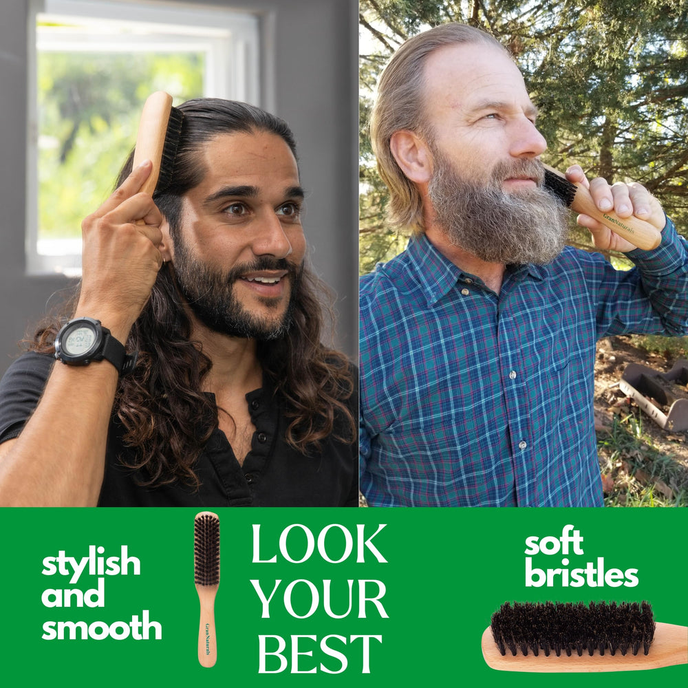 Brosse GranNaturals offrant une brillance naturelle et un fini soigné.
