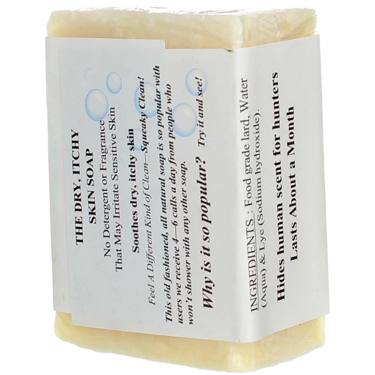 Grandma's Pure Lye Soap Bar sans deters: soin simple et pur
