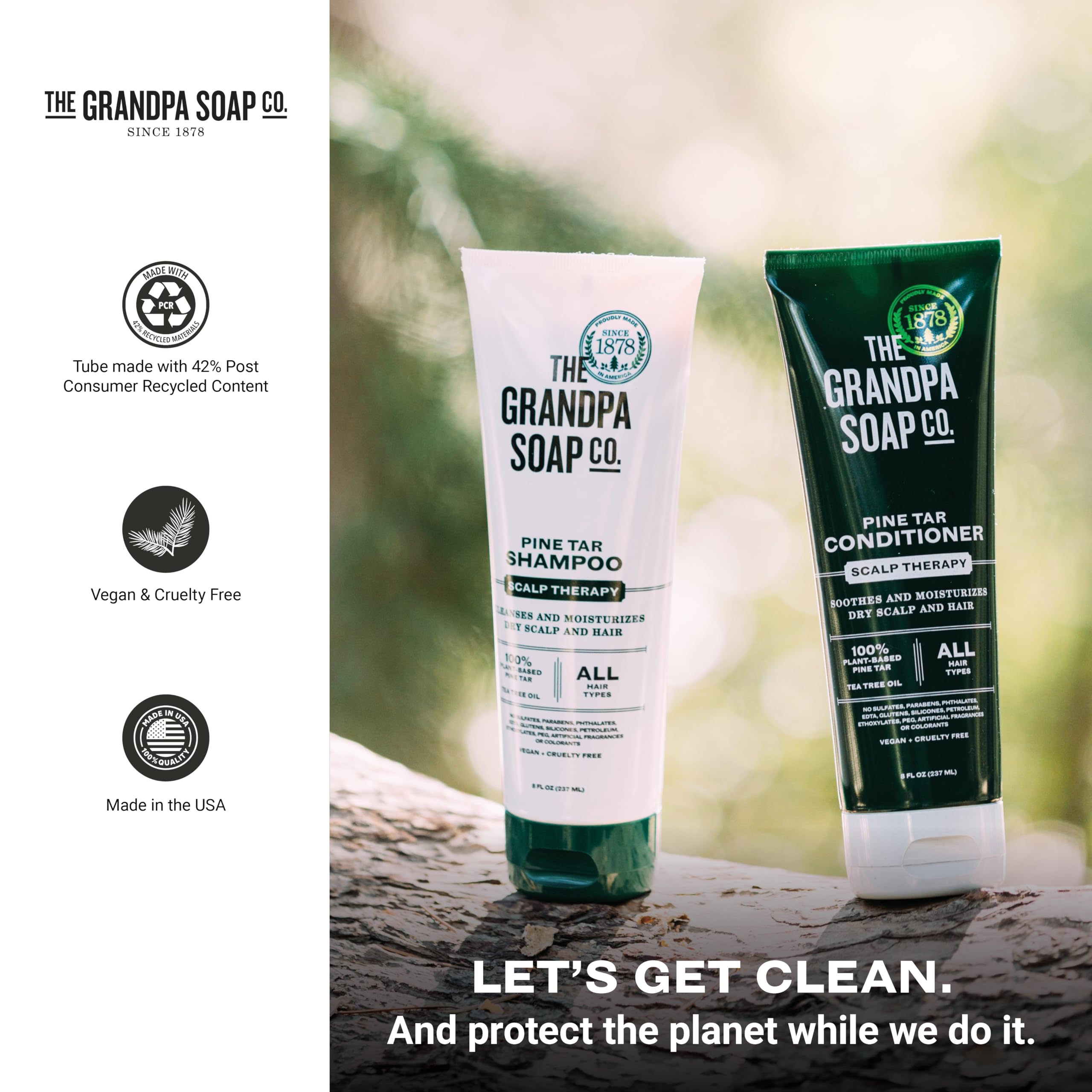 Utilisation quotidienne du shampoing goudron-de-pin – routine simple et efficace