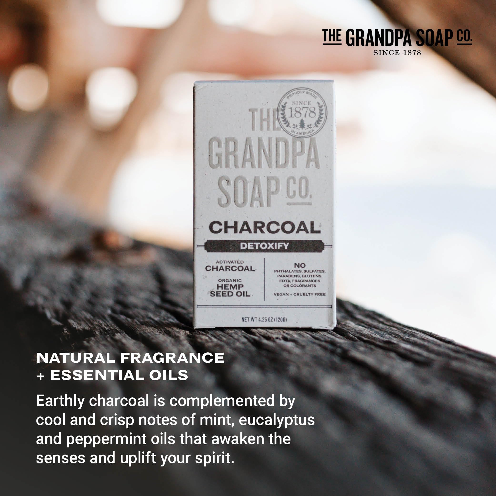 Histoire familiale du Grandpa Soap Company, fabrication locale et tradition US