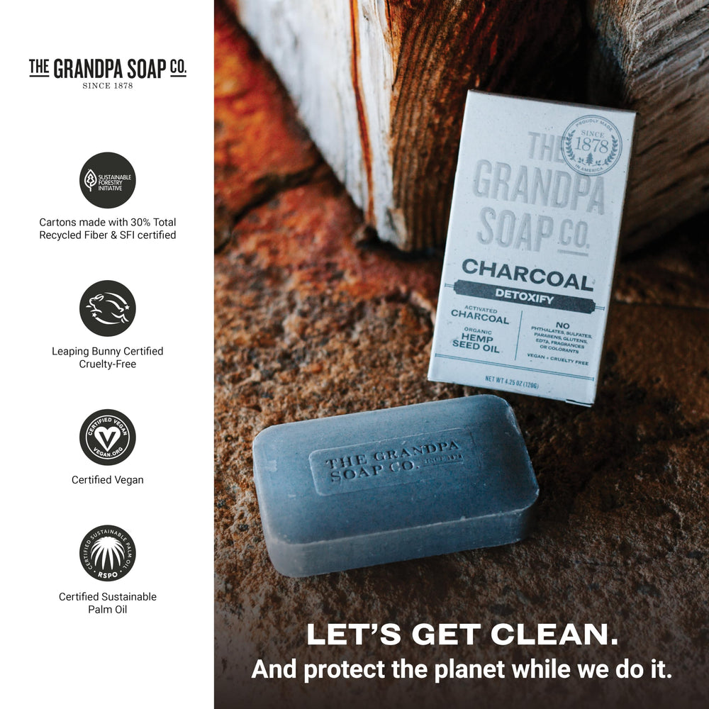 Mousse fraîche menthe, expérience tonifiante lors de la douche avec Grandpa Soap Company