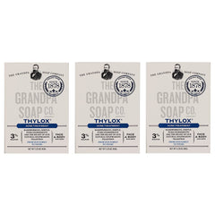 Grandpa's Thylox soap bar for a refreshing cleanse on skin prone to breakouts
