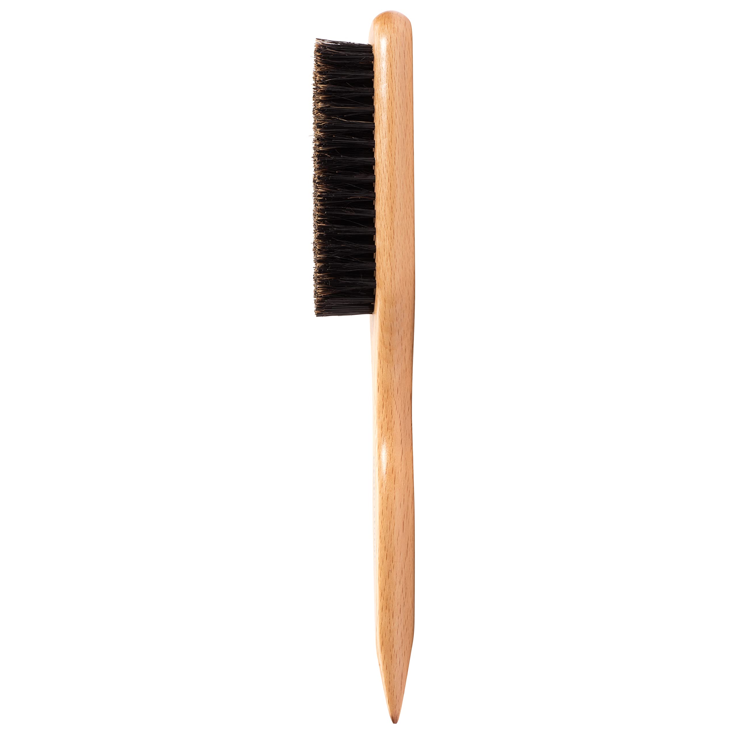 GranNaturals brosse poils sanglier raie nette avec queue-pointe.
