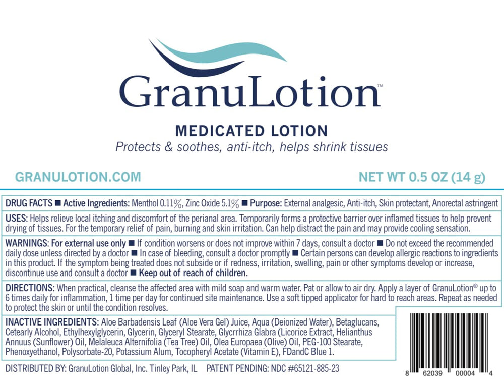 GranuLotion offre texture légère qui s etale rapidement, sensation discrète.