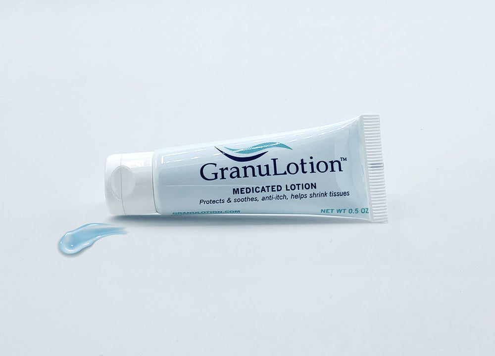 GranuLotion offre une absorption rapide, ideale apres etre sortie dehors.