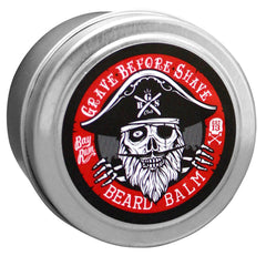 Baume barbe Bay Rum Grave Before Shave, texture lisse pour discipliner et hydrater la barbe