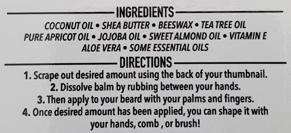 Grave Before Shave Baume barbe, texture crémeuse pour un toucher doux.