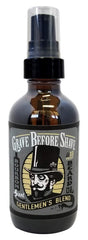 Grave Before Shave: bouteille huile barbe, douceur et brillance.