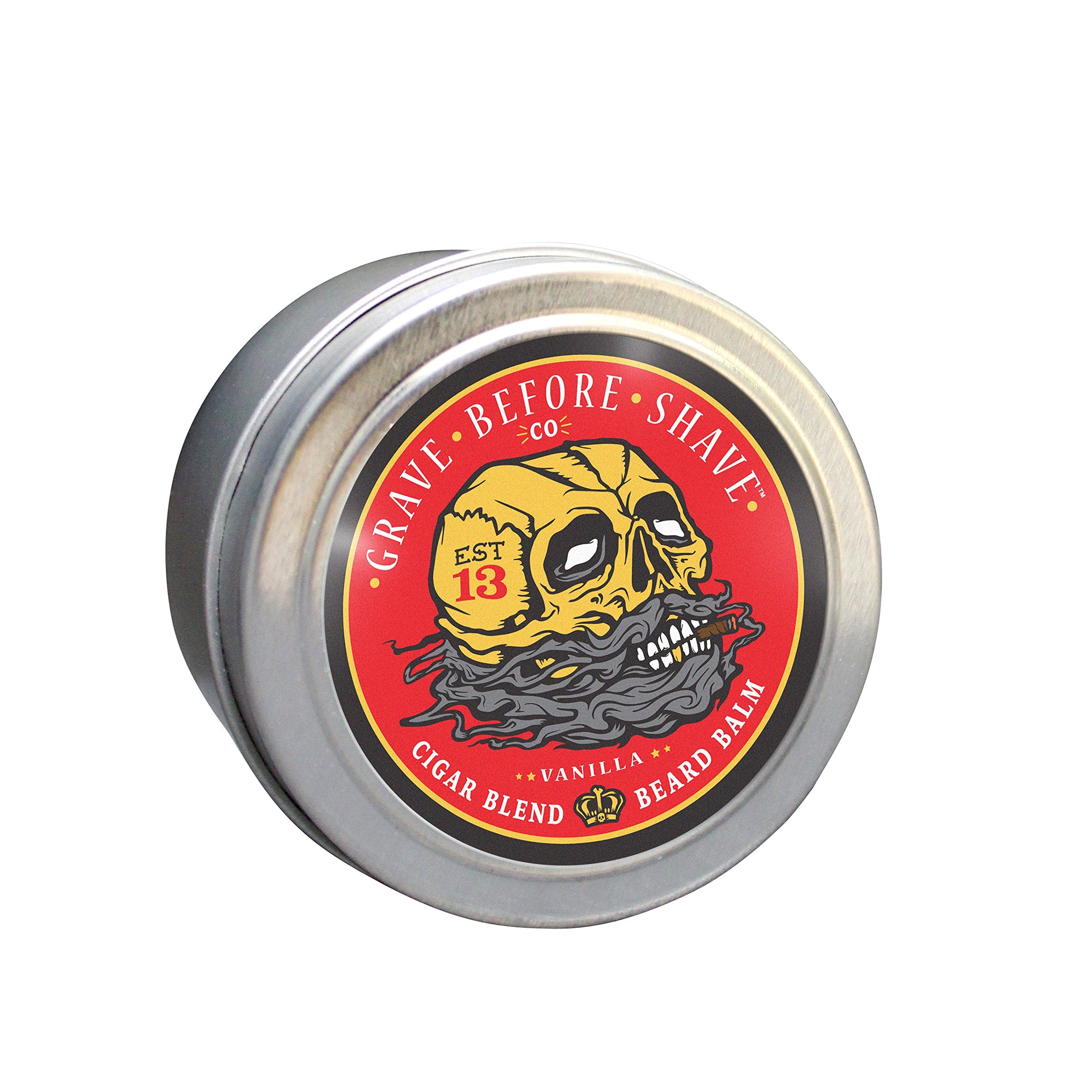 Ensemble Grave Before Shave barbe cigare vanille, kit soin quotidien pratique.