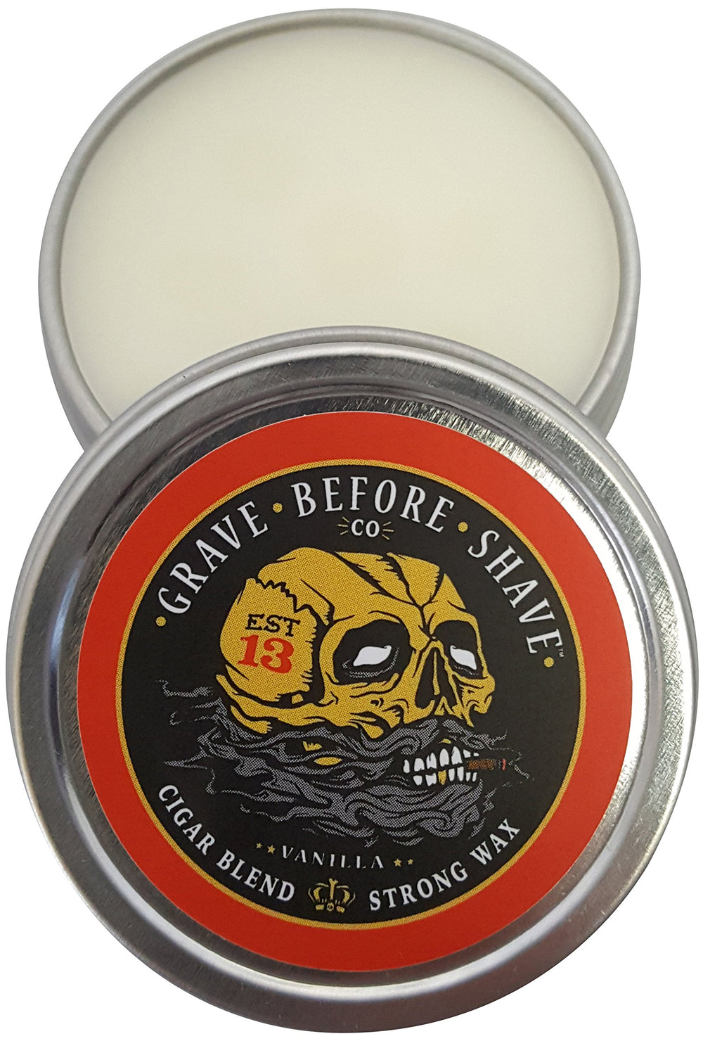 Grave Before Shave Fisticuffs, texture riche et facile à appliquer pour une moustache bien tenue.