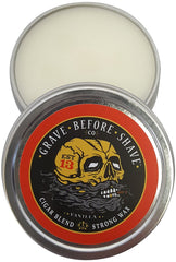 Grave Before Shave Fisticuffs, texture riche et facile à appliquer pour une moustache bien tenue.