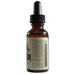 Grave Before Shave huile barbe pin et cèdre – goutte pour application ciblée et parfum boisé.
