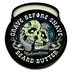 Grave Before Shave Beurre barbe, parfum cuir et cèdre, soin rapide