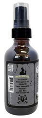 Grave Before Shave: pipette huile barbe, application précise et parfum boisé Bourbon.