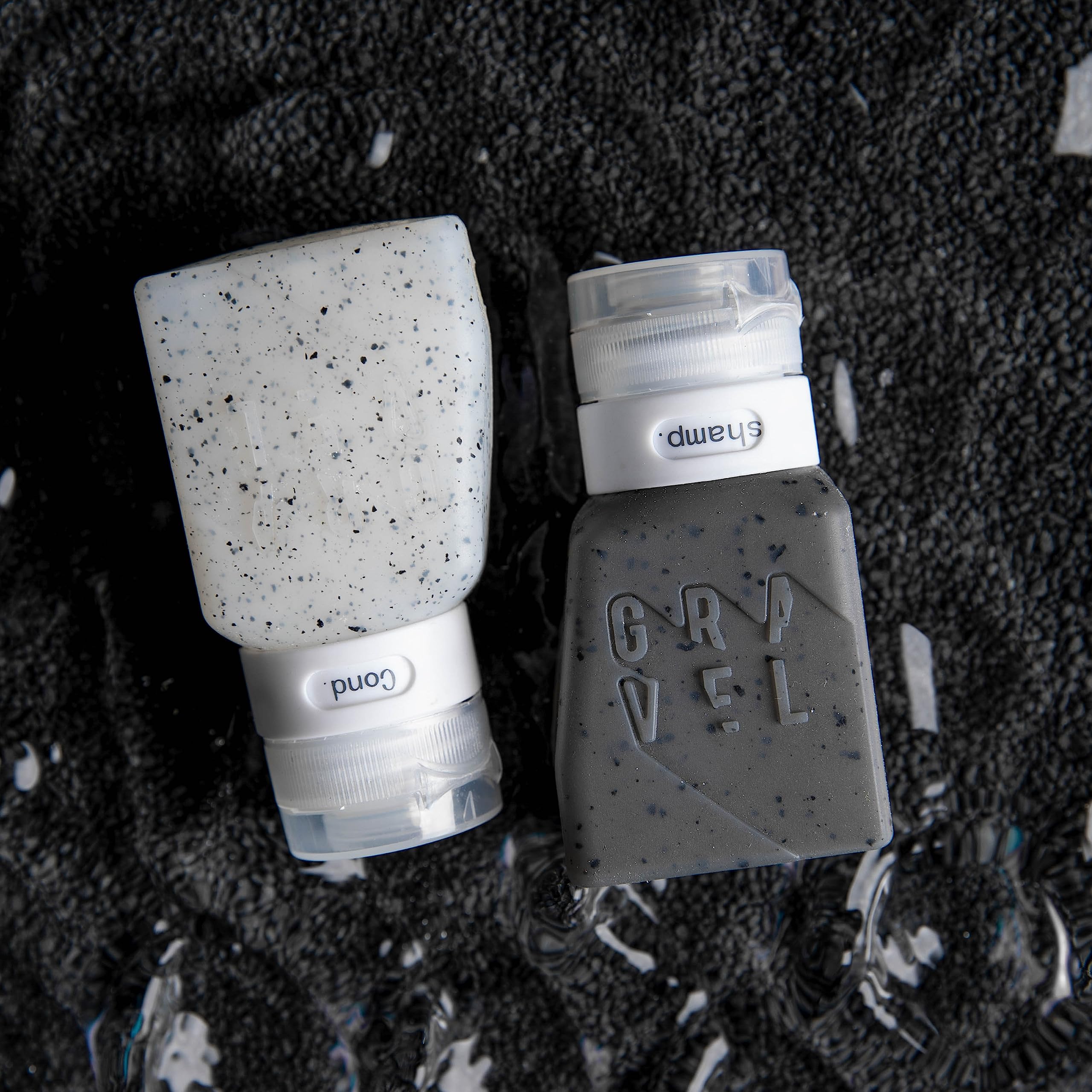 Ensemble compact et emboîtable Gravel, gain de place en voyage.