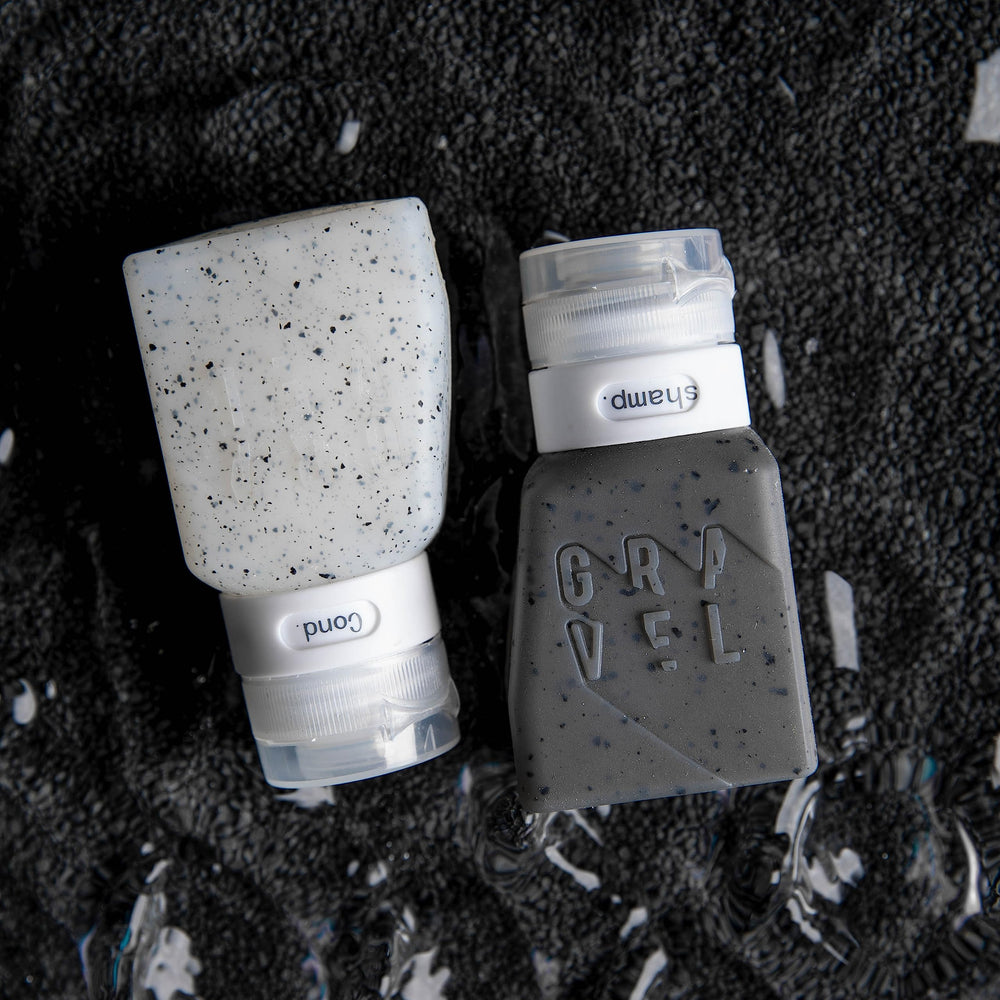 Ensemble compact et emboîtable Gravel, gain de place en voyage.