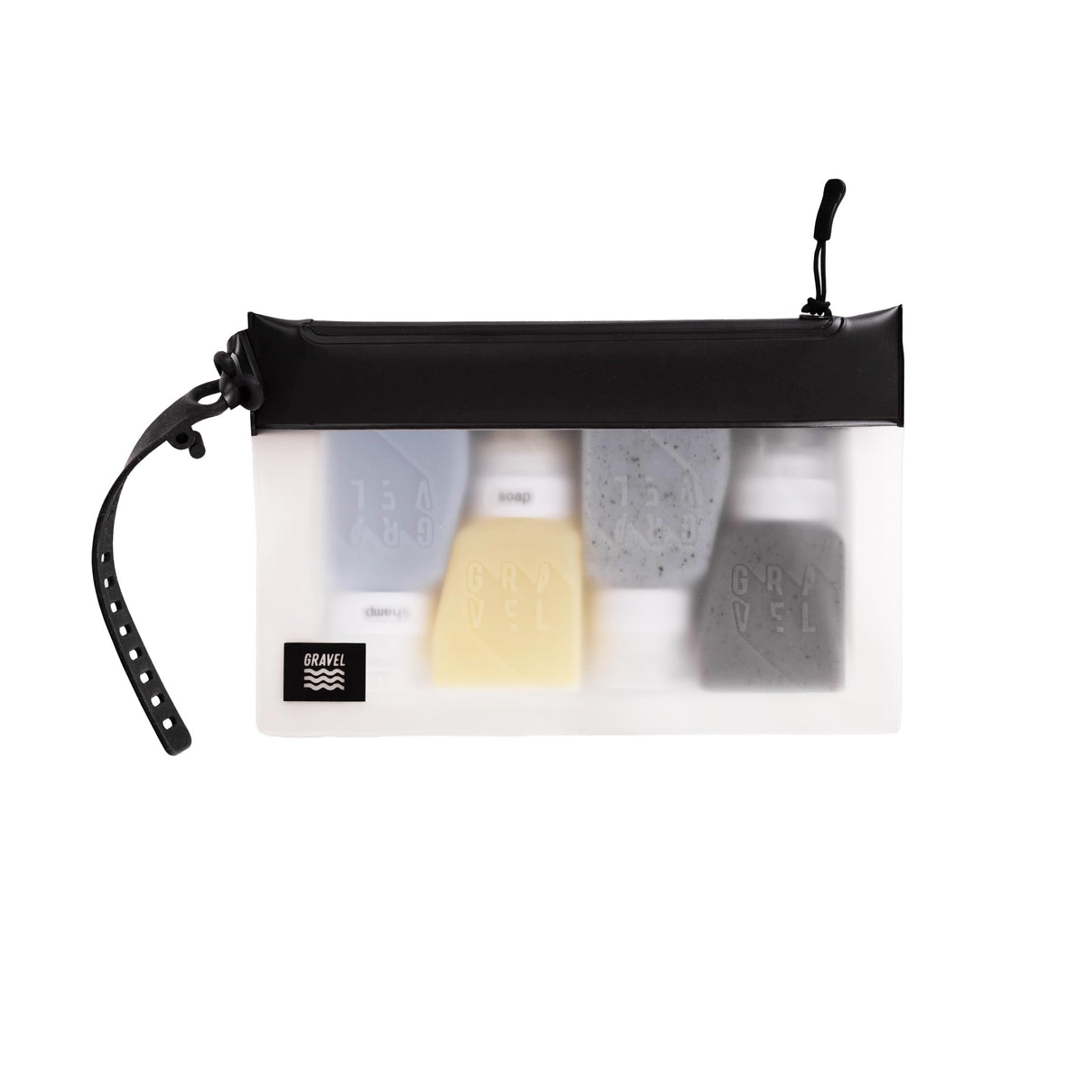 Gravel bouteilles voyage 3oz, ensemble 4 pièces pour liquides en voyage.