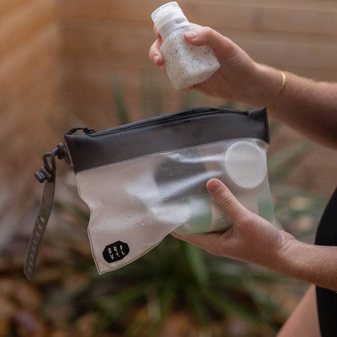 Gravel The Pouch, visuel clair facilitant la vérification du contenu
