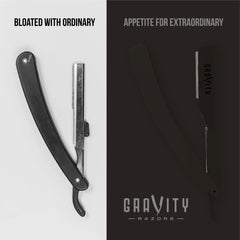 GRAVITY RAZORS lames Derby premium 10 pièces pour barbiers exigeants.