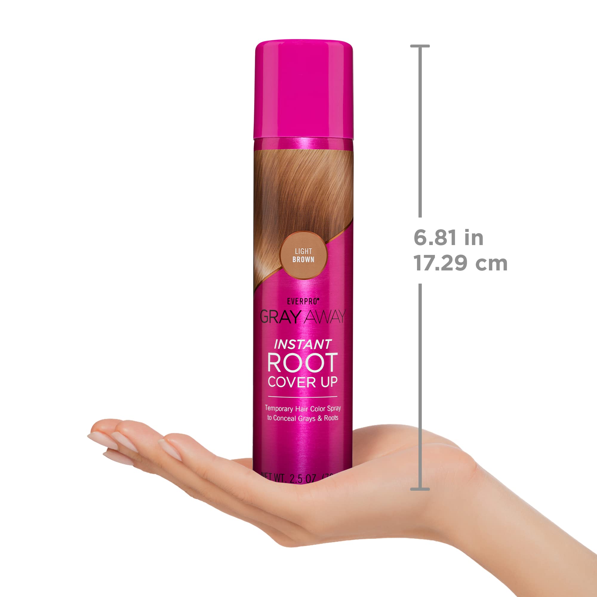 GRAY AWAY EVERPRO – nuance brun clair pour une apparence naturelle entre les colorations.