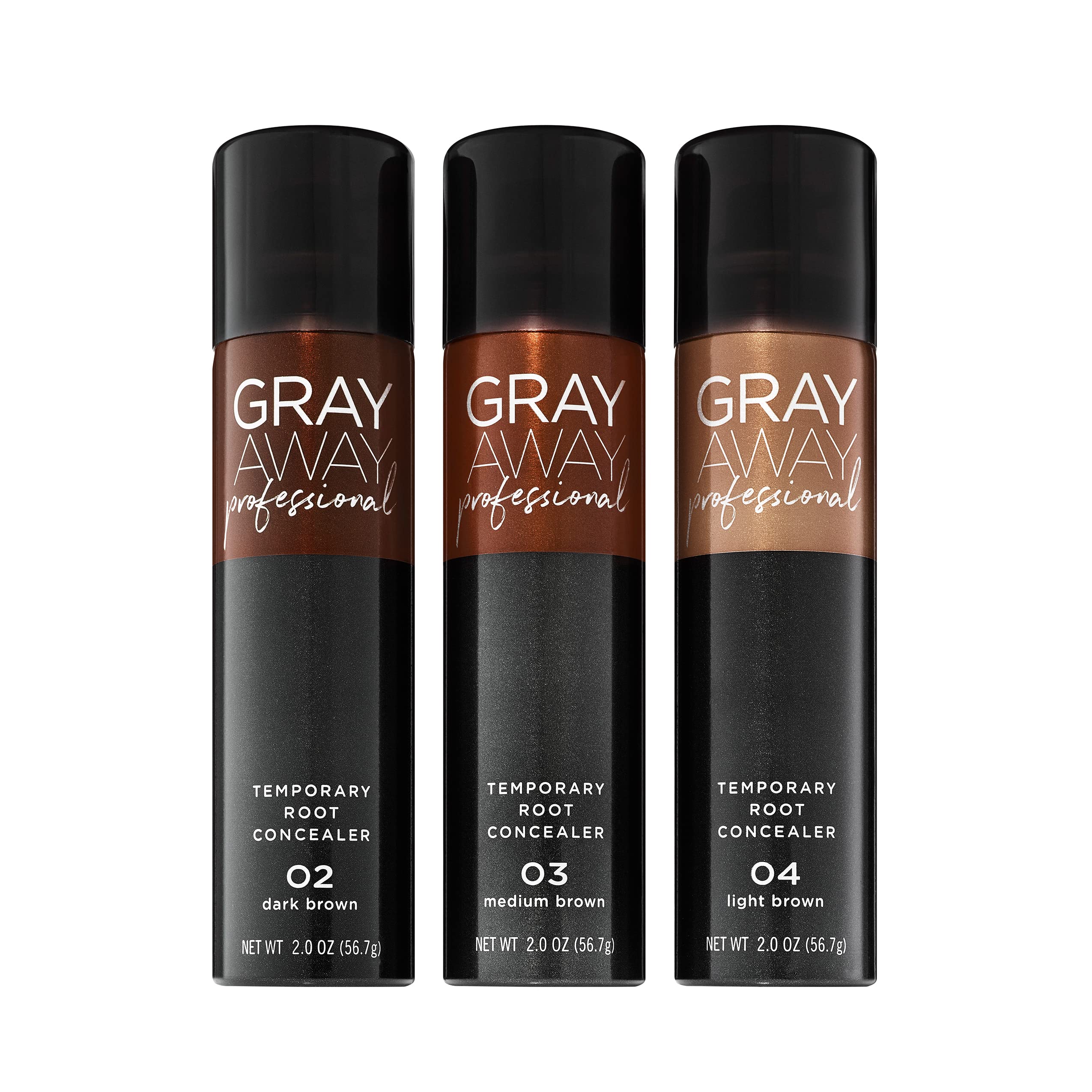 GRAY AWAY Pro texture légère donnant des cheveux doux après utilisation.