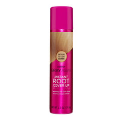 GRAY AWAY couvre rapidement les racines Blond moyen clair pour un rendu naturel.