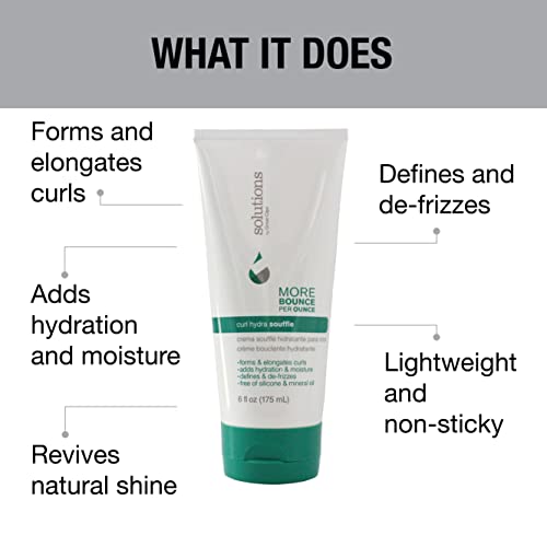 GREAT CLIPS Curl Hydra Souffle sans silicone: entretien des boucles sans résidu.