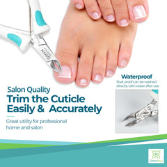 Poignée ergonomique Green Estetica pour une prise en main confortable.