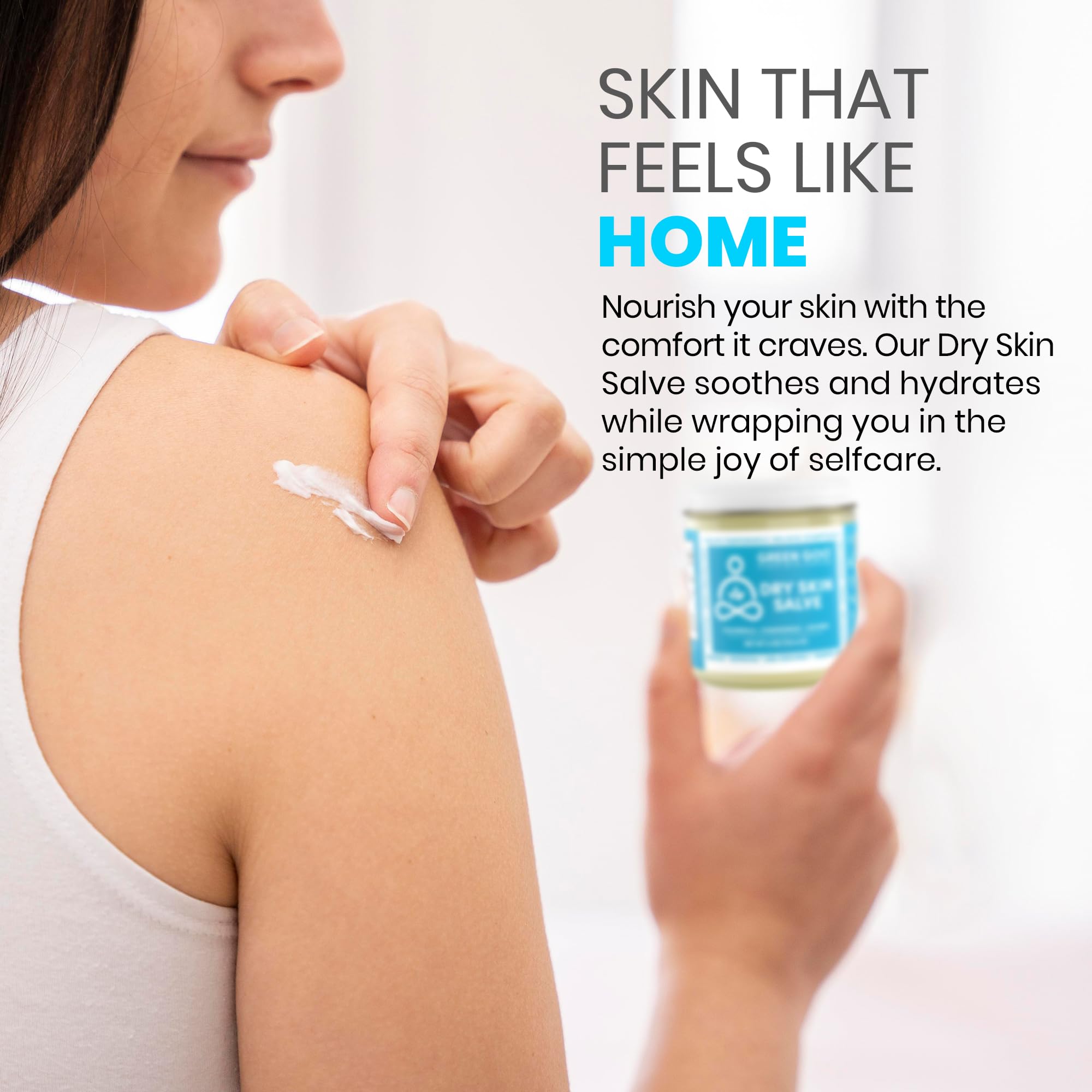 Green Goo Dry Skin Salve – routine quotidienne pour zones sèches et irritées.
