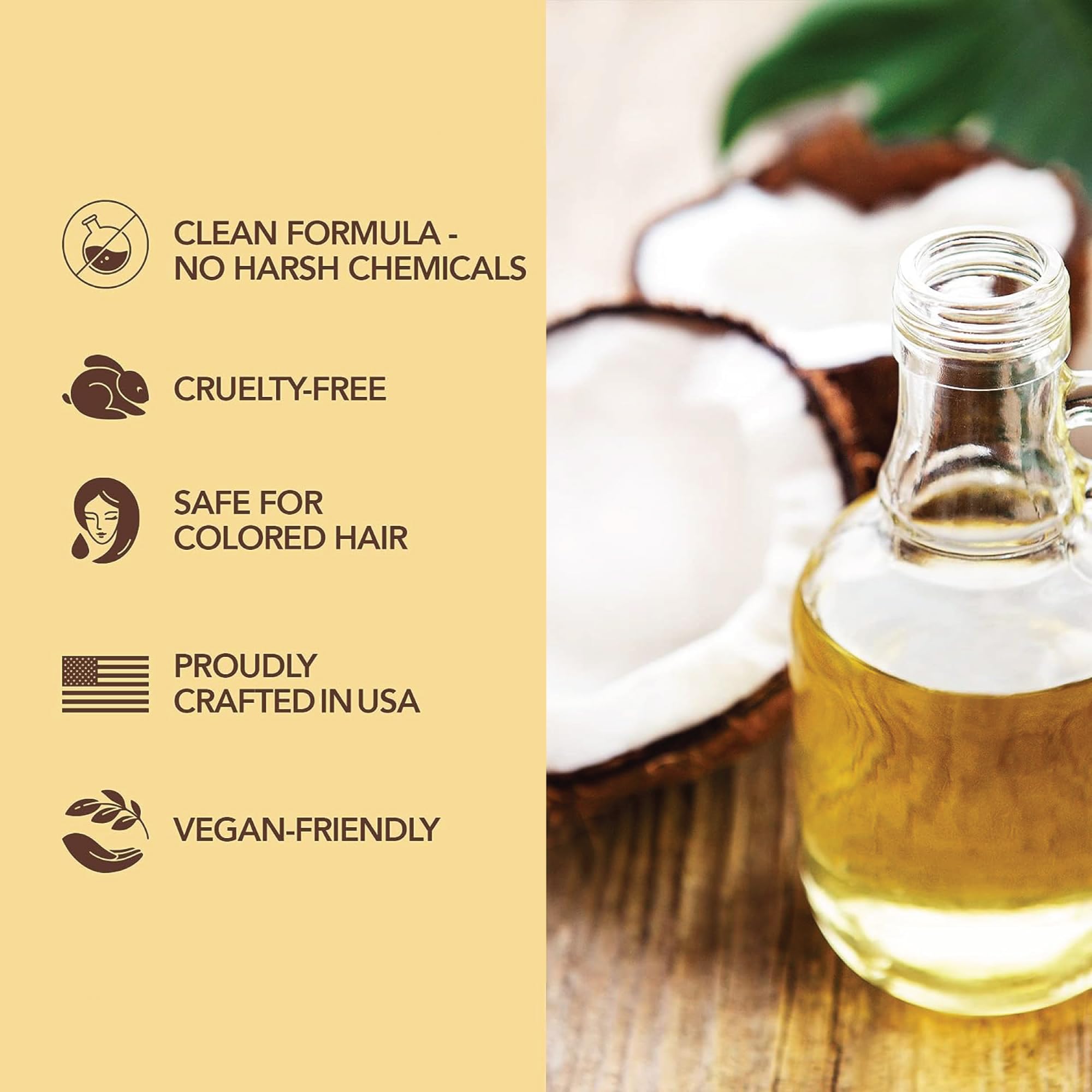 Green Leaf Naturals ingrédients Aloe Vera et Miel de Manuka pour nourrir le cuir chevelu.