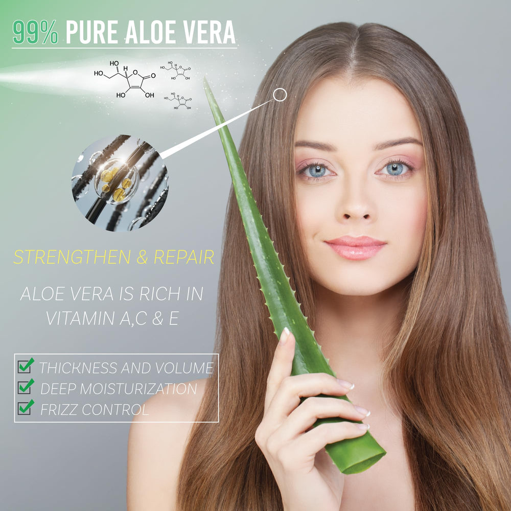 Green Leaf Naturals Aloe Vera Spray – absorption rapide sans résidu.
