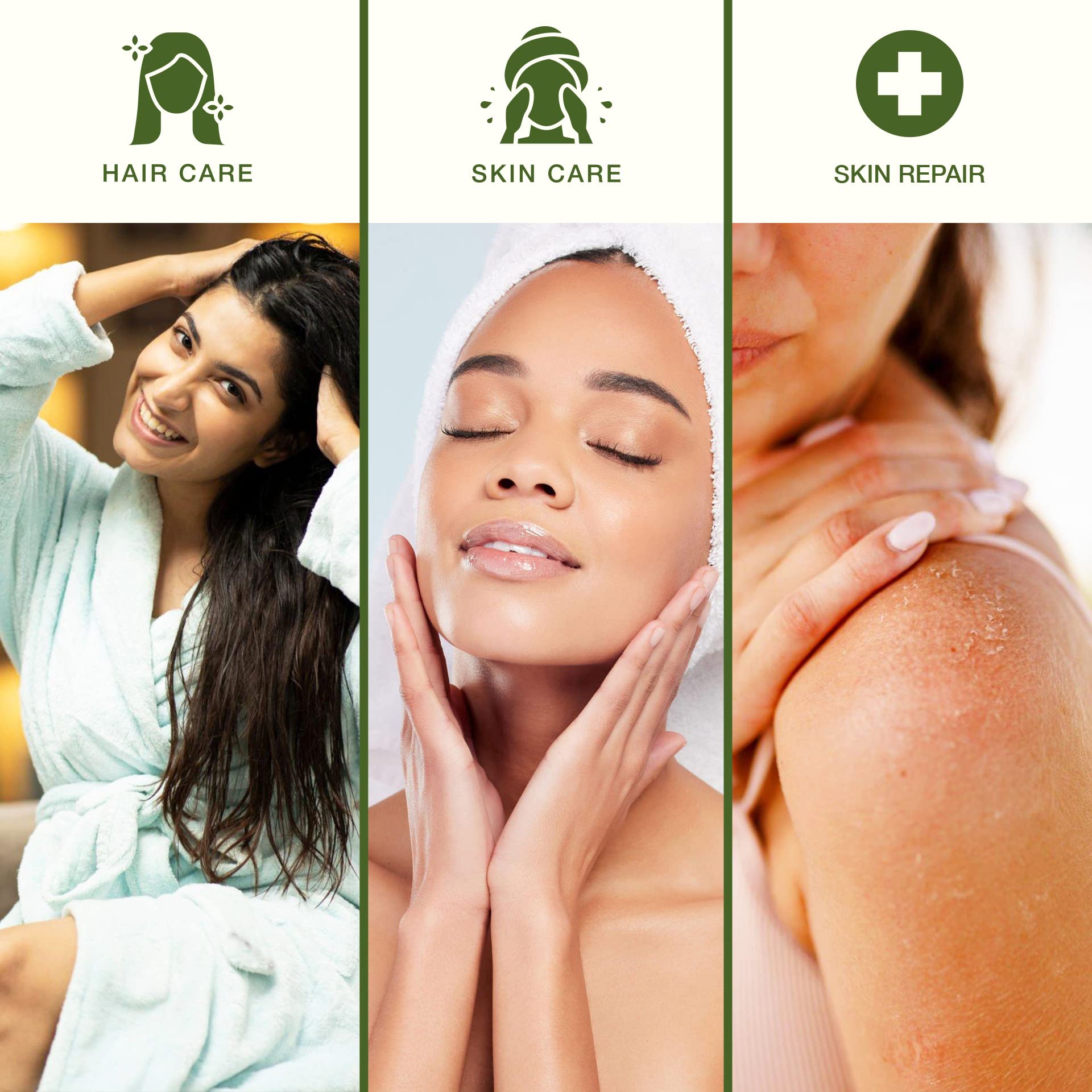 Green Leaf Naturals Aloe Vera Spray – gel capillaire doux pour cheveux hydratés.